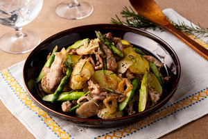 豚コマとじゃがいものハーブソテーのレシピ・作り方