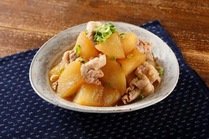豚コマと大根の煮物のレシピ・作り方