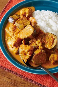 なすのバターチキンカレーのレシピ・作り方