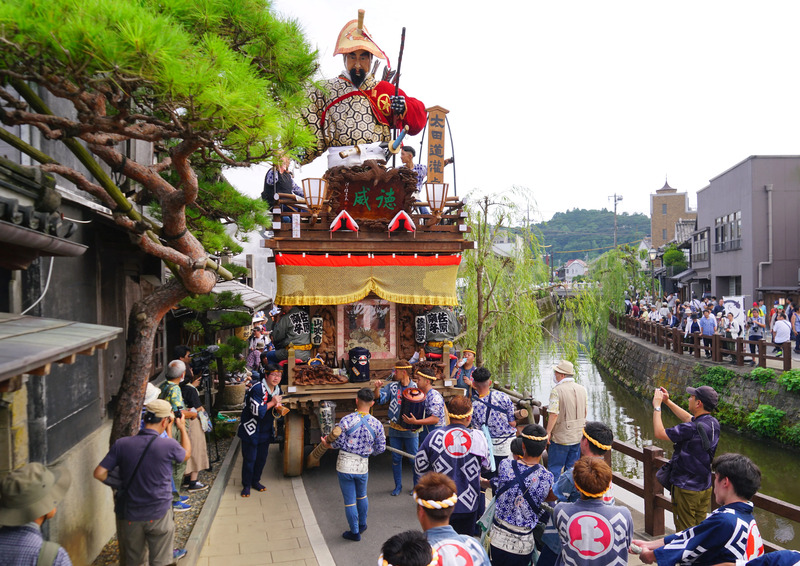 「佐原の大祭」夏祭りは臨時特急列車『佐原夏祭り』で!