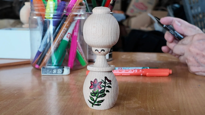 オンリーワンの東京こけしを一緒に作ろう!【エキュート立川】