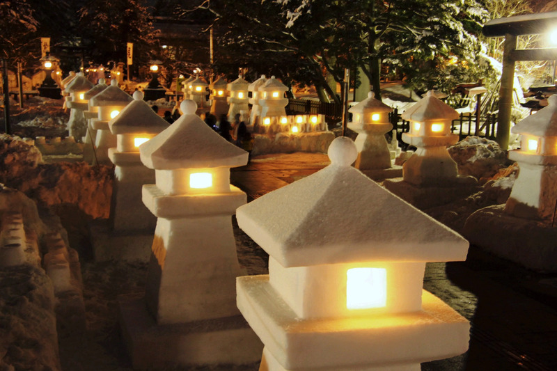 Must-see Snowscape! Snow Lantern Festival！ | JREメディア