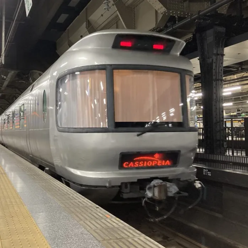 寝台特急　カシオペア　CASSIOPEIA 乗車　記念品　いろいろセット 寝台特急カシオペア 乗車記念品 ラゲージタグ 未使用品 - メルカリ