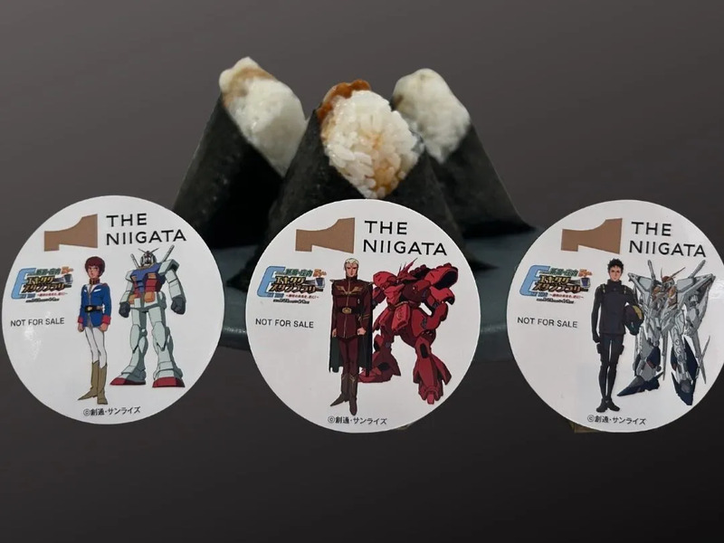 ガンダム　新潟飲食店　特典 新潟コラボ、行きまーすっ！「機動戦士ガンダムシリーズ」×THE NIIGATA