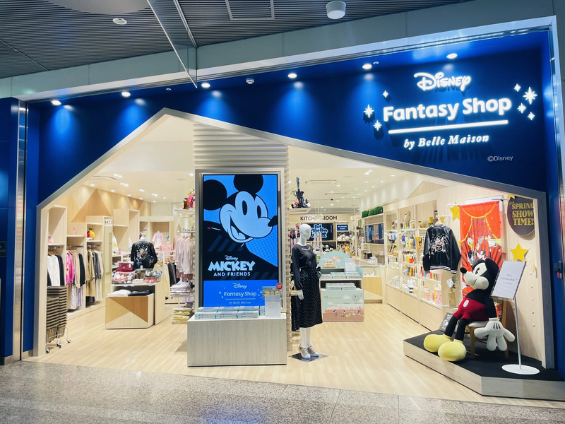 東京駅・蒲田駅の「Disney Fantasy Shop」ではベルメゾンのディズニー