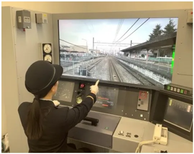 高崎地区の各路線が運転出来る訓練用シミュレータの体験イベント第2弾