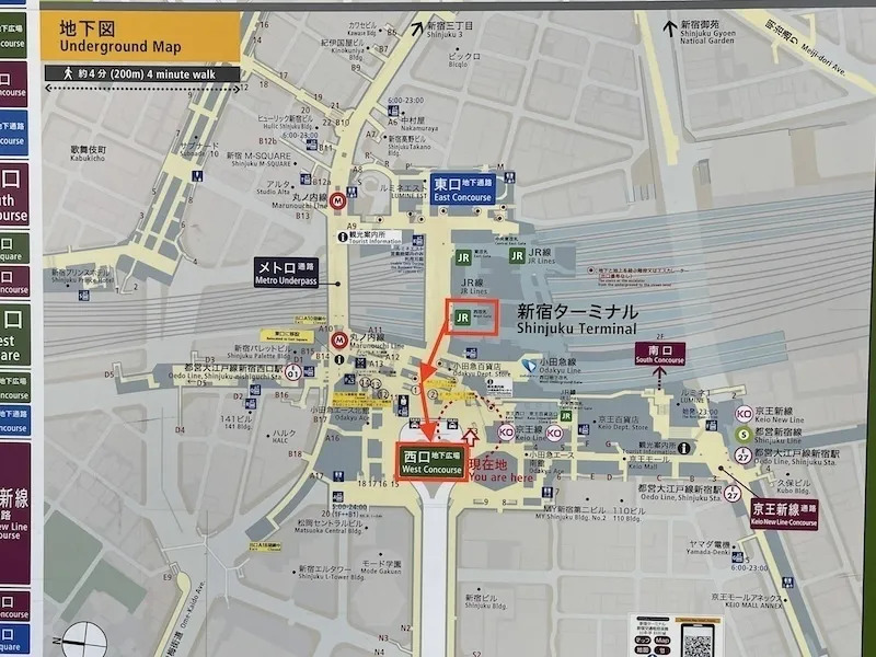 完全保存版】新宿西口への行き方や待ち合わせスポット、ランド