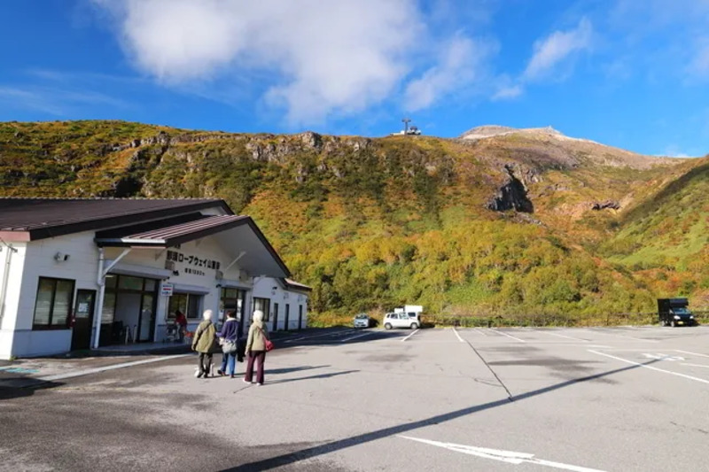 那須ロープウェイ 山麓駅 駐車場