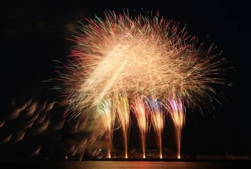 神奈川 花火「久里浜ペリー祭」