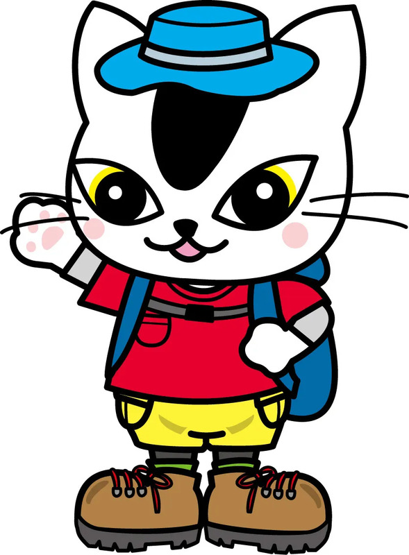 JR東日本水戸支社E657系イメージキャラクタームコナくん(ハイキング）