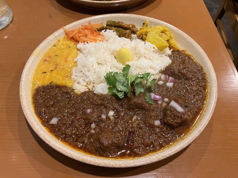 「SPICECURRY KERAKU」のポークカレー