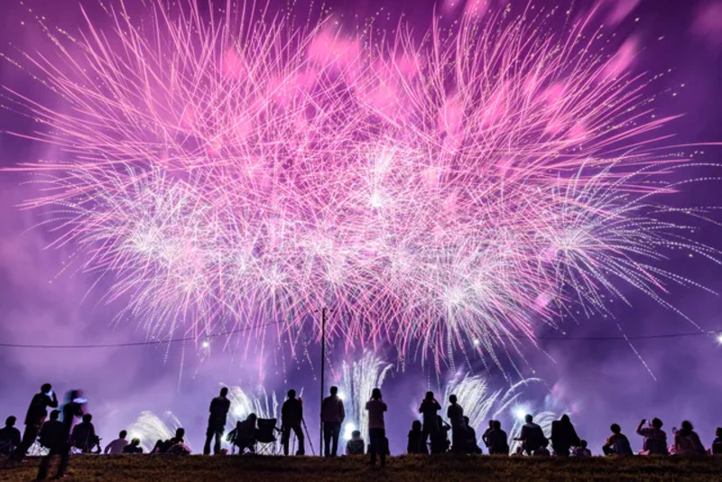 秋田　イベント　神岡南外花火大会