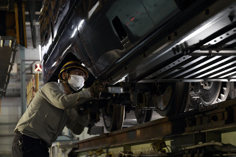車両基地へ潜入！E7系を堪能できる「新潟新幹線車両センターお