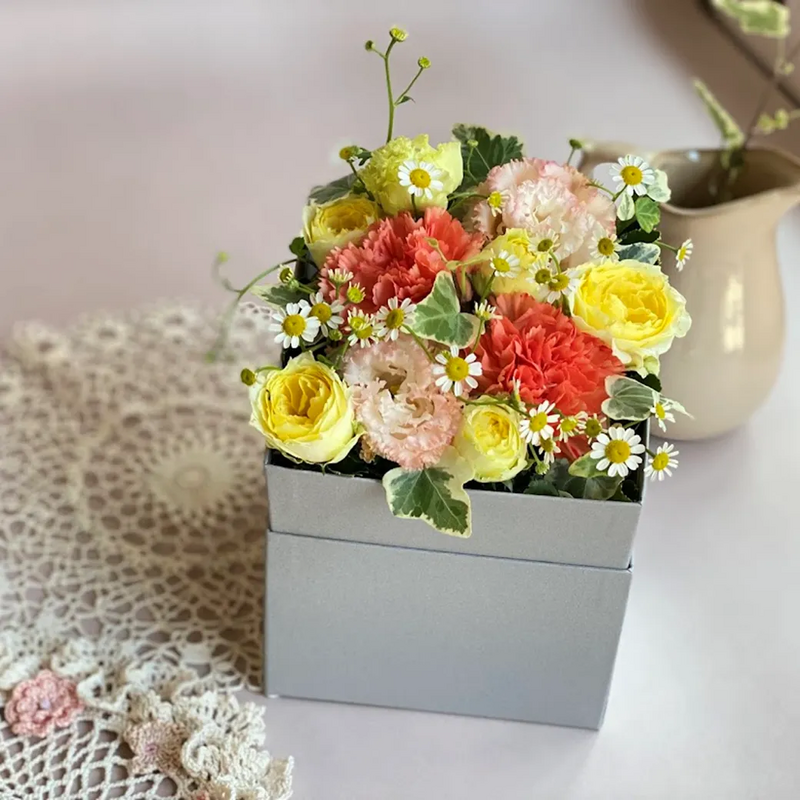 JRE MALL ショッピング 母の日 フラワーギフト 花ギフト ママBOX シトリン