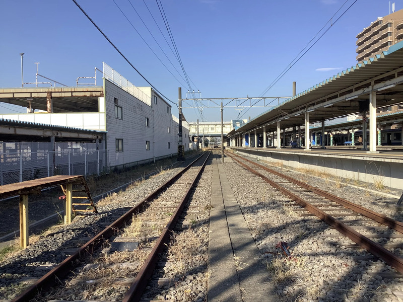 イベントでは、日頃から電車が留置されている君津駅電留線を運転操縦できます!