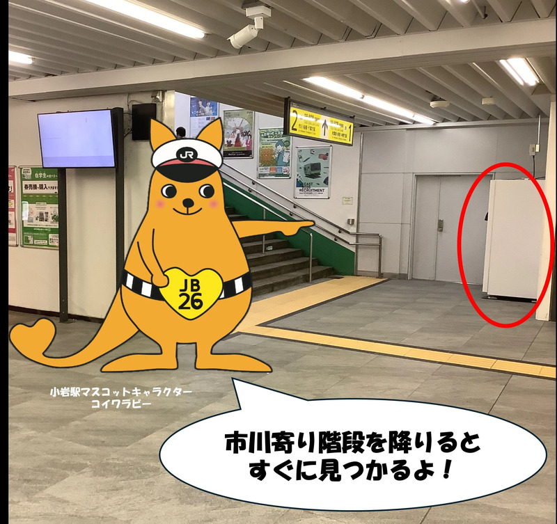 小岩　自販機　コンビニ