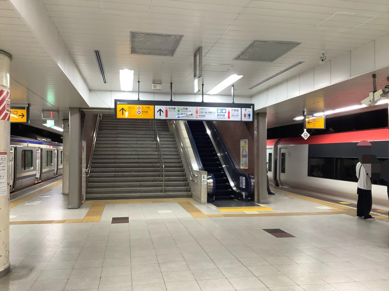 成田エクスプレス 東京駅 ホーム