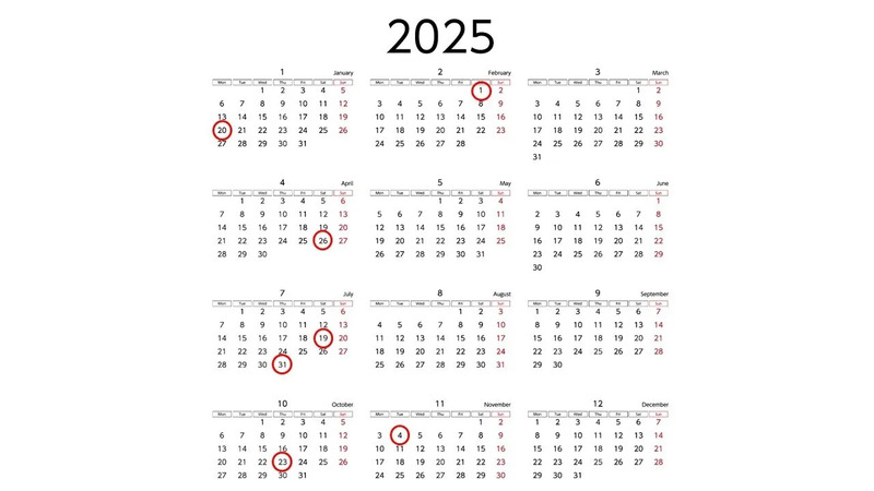 2025年土用の丑の日はいつ?一覧カレンダー土用の丑の日 2025丑の日 カレンダー 2025