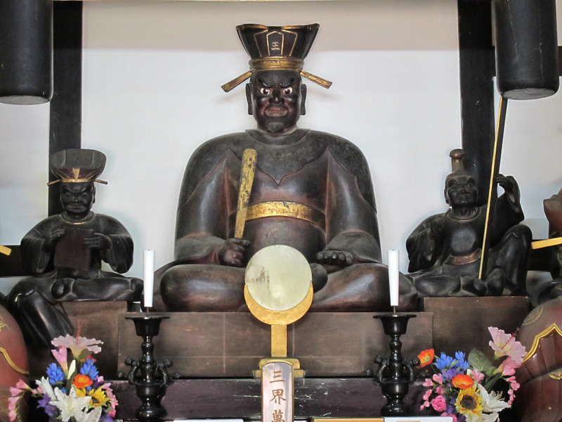 閻魔堂の閻魔さま(画像：柏崎市フォトギャラリー)