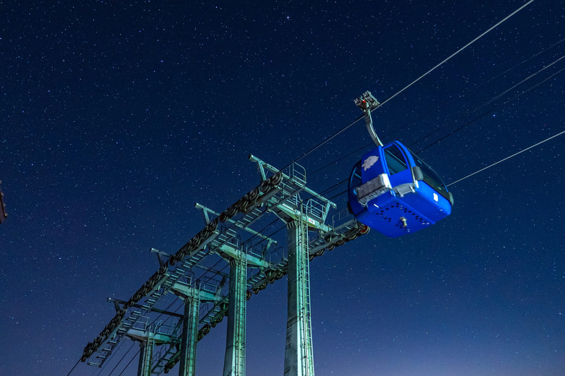 ＨＯＳＨＩＺＯＲＡゴンドラ(画像提供:苗場プリンスホテル)