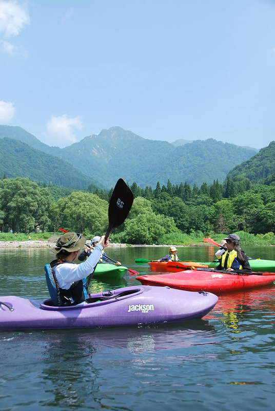 大源太湖カヤック(画像提供:YOC湯沢アウトドアセンター)