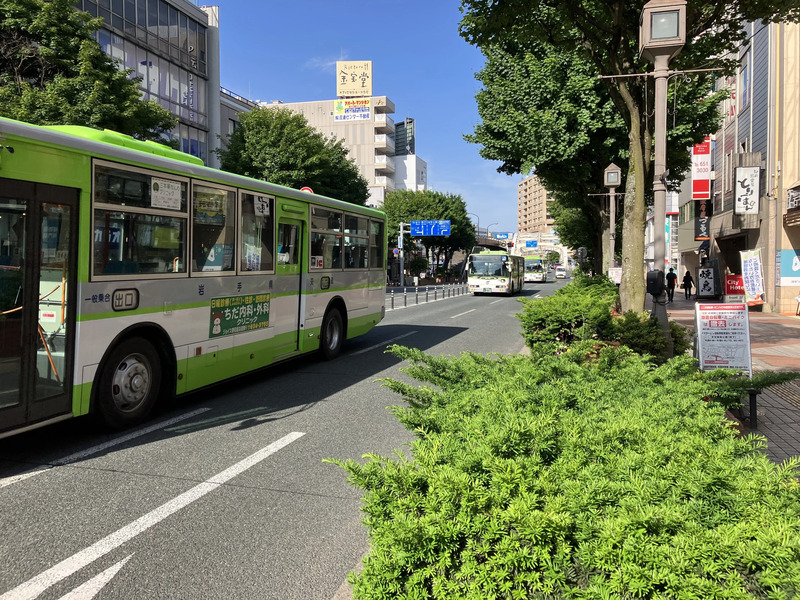 盛岡駅,開運橋