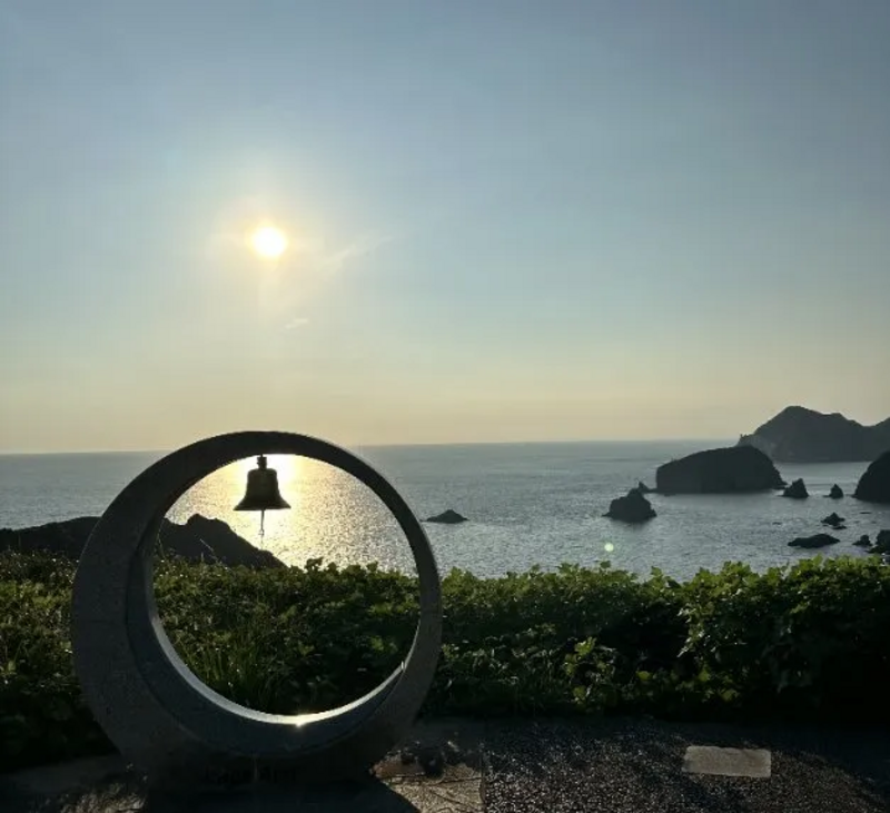 夕暮れのあいあい岬,天の川見ごろ,天の川スポット,天の川観測