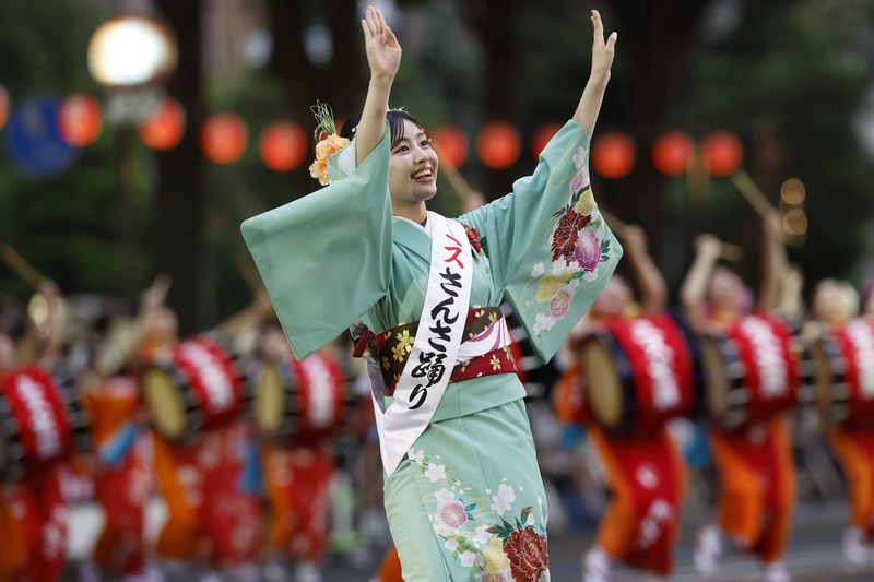 盛岡三颯舞,岩手 夏季祭