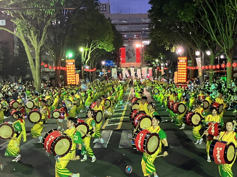 盛岡三颯舞,岩手 夏季祭