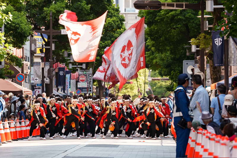 よさこい鳴子踊り,千葉の親子三代夏祭り,親子三代夏祭り