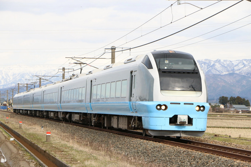 団体臨時列車「ぎおん柏崎まつり 海の大花火大会」(イメージ) (画像提供:JR東日本びゅうツーリズム&セールス)