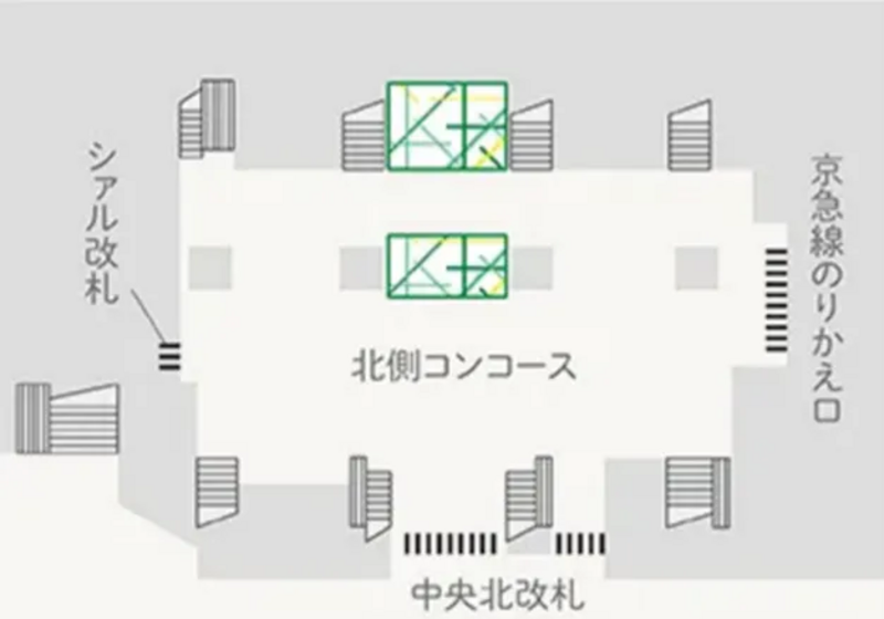 JR横浜駅構内