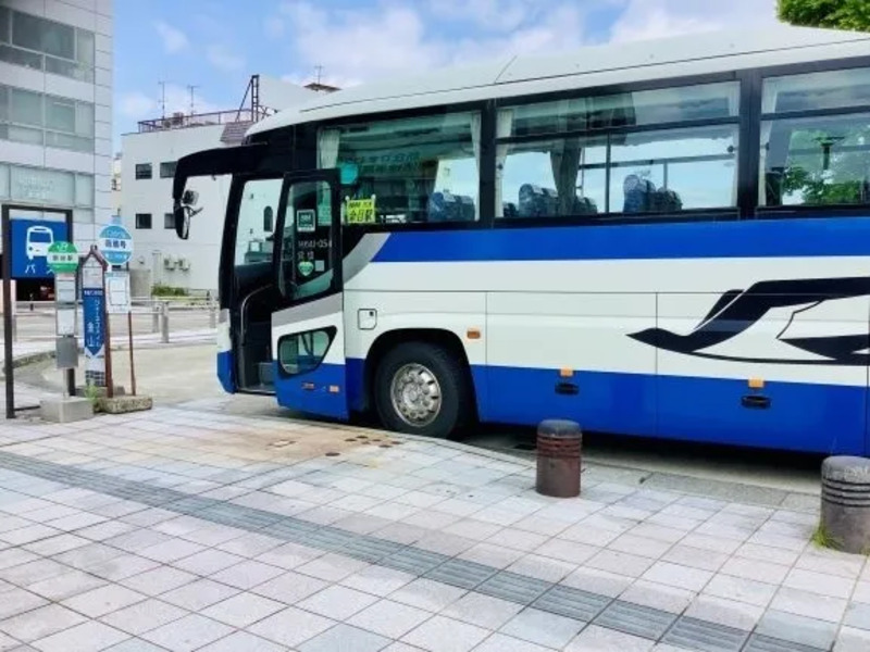 JR新庄駅列車代行バス乗り場
