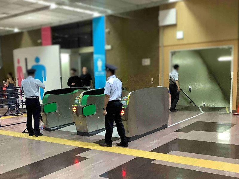 長岡駅改札
