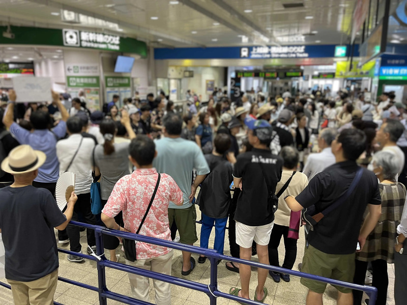 長岡駅改札