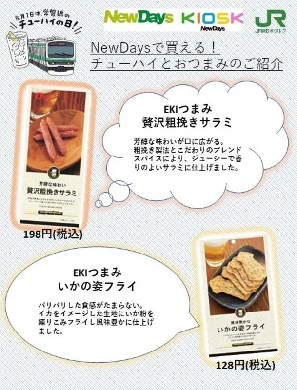 おつまみ,常磐線チューハイ