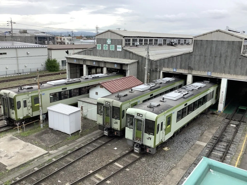小海線の車庫