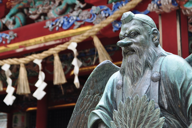 髙尾山薬王院の天狗像