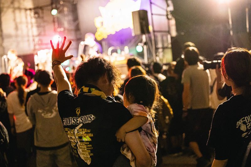 騎馬武者ロックフェス2024の様子