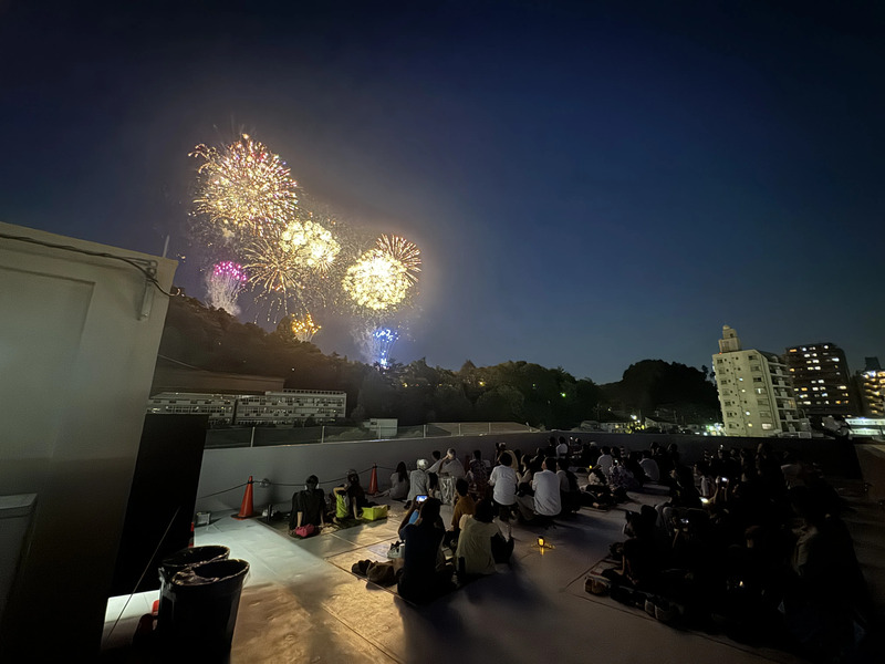 2024年の花火大会の様子