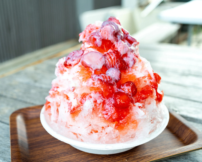 館山いちご果肉かき氷,館山湾花火大会2025,館山花火 臨時列車