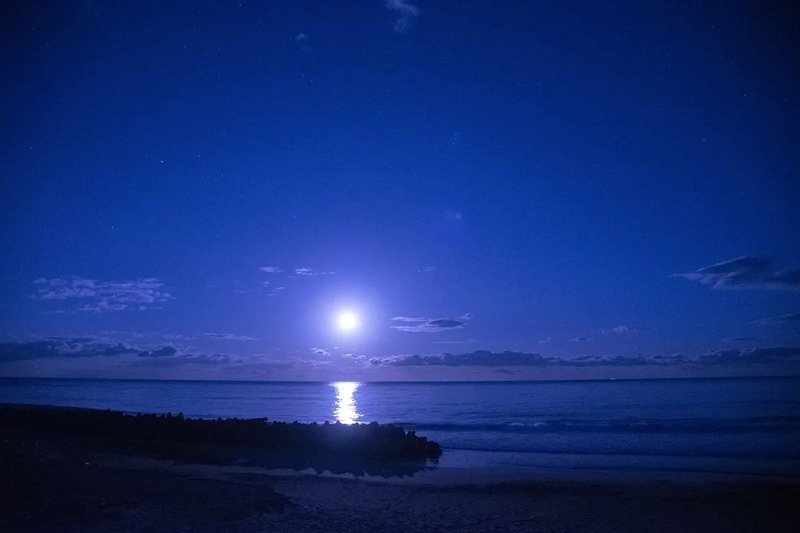 【満月】相馬市ムーンロード