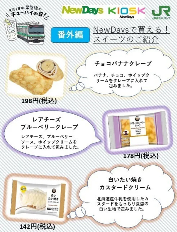 スイーツ１,常磐線チューハイ