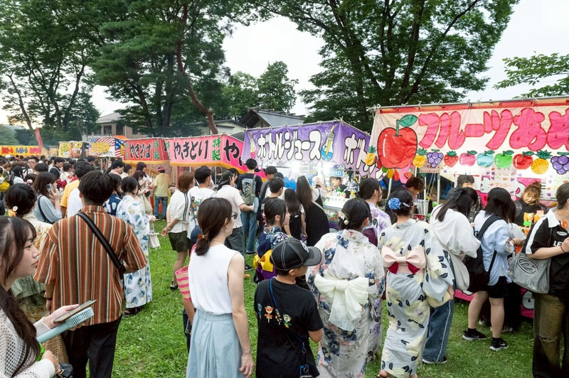 仙台七夕花火祭　屋台　露店