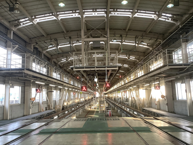 朝活サマー  サフィール踊り子  E261系  検修庫 東大宮操車場  撮影会 