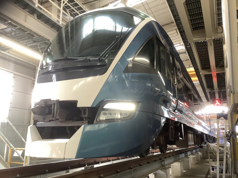 朝活サマー  サフィール踊り子  E261系  検修庫 東大宮操車場  撮影会 