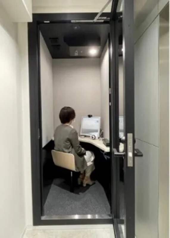 オンライン診療ブースのイメージ