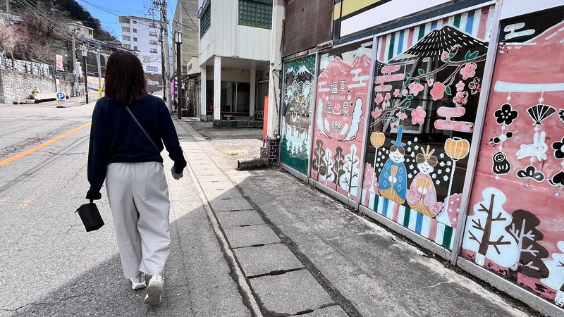 塩原温泉街　アート　女子旅　避暑旅　おしゃれ