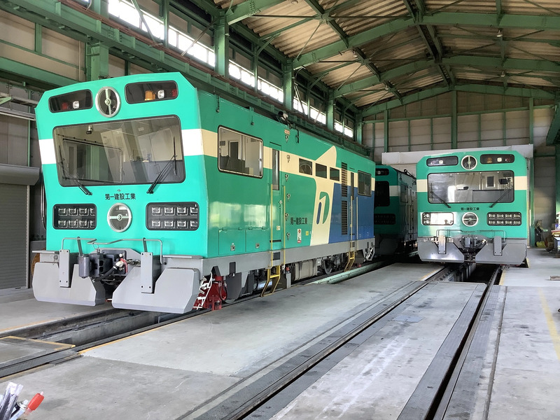 線路点検で使用する確認車