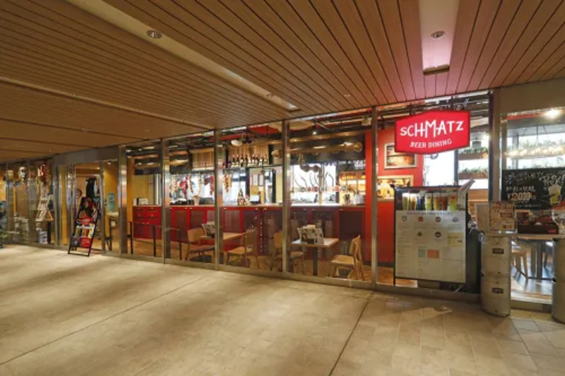 シュマッツ・ビア・ダイニングの外観